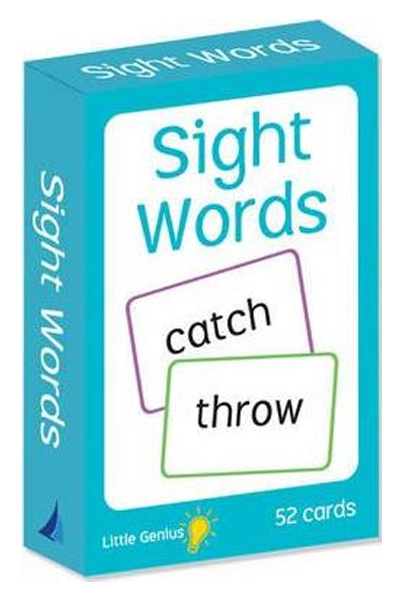 Little Genius Flashcards : Sight Words