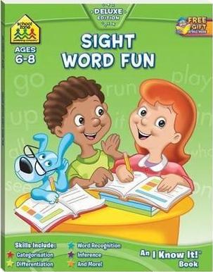 School Zone: Sight Word Fun I Know It Book
