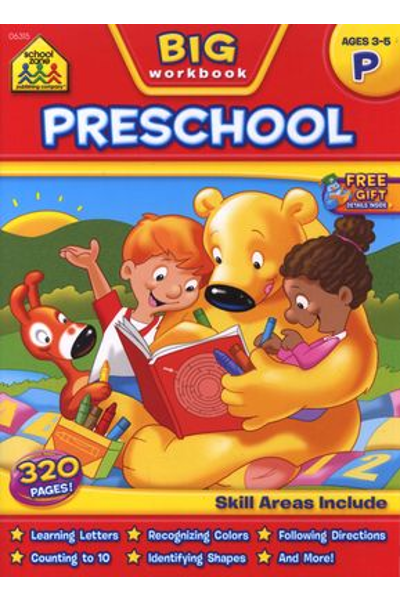 School Zone: Big Preschool Workbook