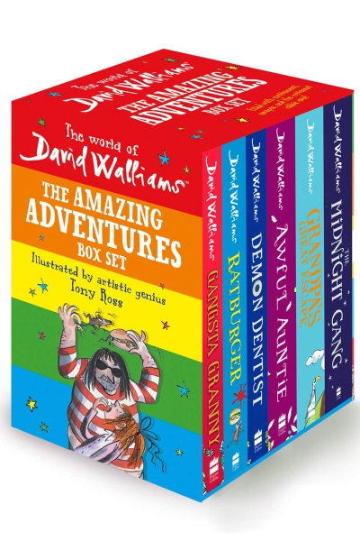 The World of David Walliams: The Amazing Adventures Box Set (6 Vol.set)