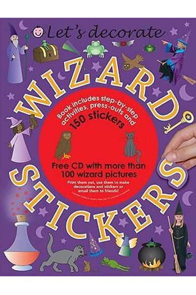 Let's Decorate Wizard Stickers