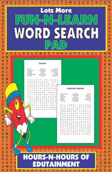 Fun-N-Learn Lots More Word Search Pad