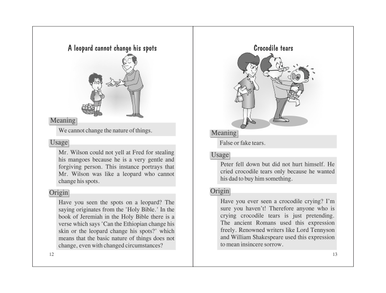 Idioms/Proverbs Are Fun Small (2 Vol. Set) Bargain Book Hut Online