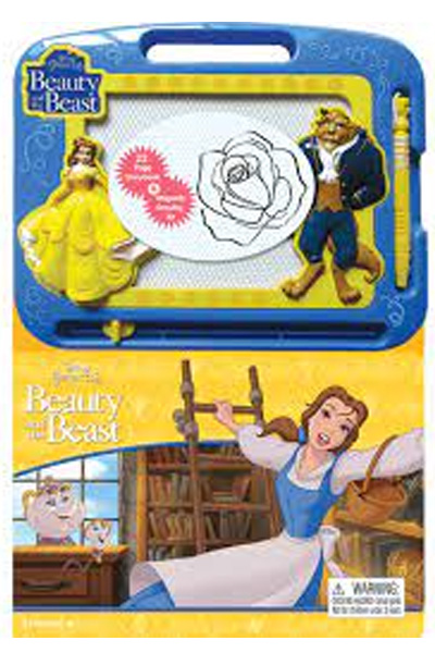 Disney Princess: Beauty and the Beast (22 Page Storybook & Magnetic Drawing Kit)