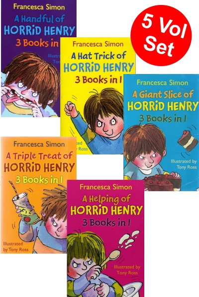 Horrid Henry (3-in-1) Series (5 vol set)