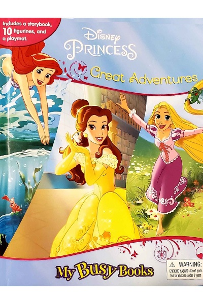 Disney Princess : Great Adventures : My Busy Books - Board Book