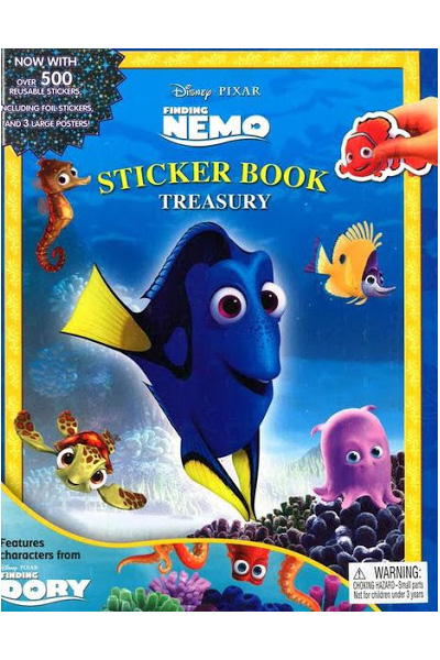 Disney-Pixar Finding Nemo Sticker Book Treasury