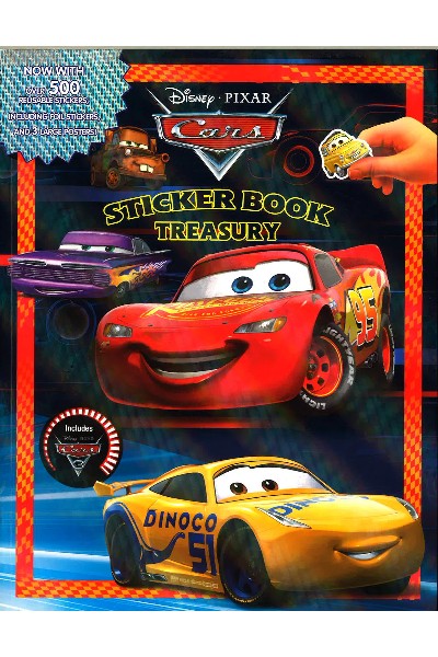 Disney - Pixar Cars Sticker Book Treasury