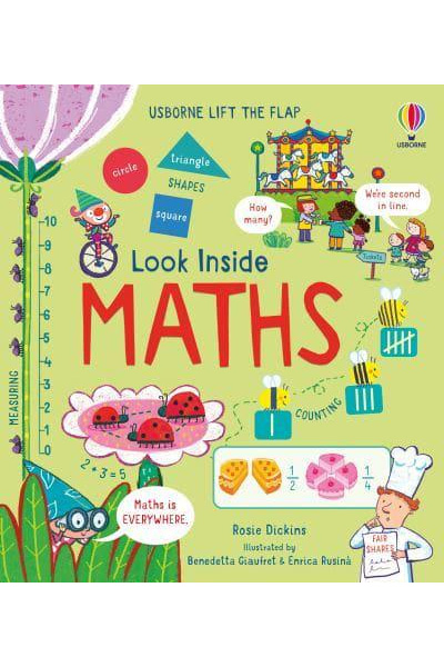 Usborne : Look Inside Maths (Board Book)