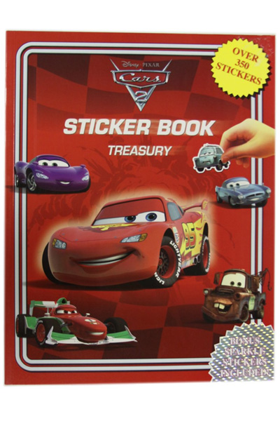 Disney Pixar Cars 2 Sticker Book Treasury