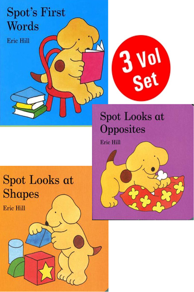 Eric Hill: Spot Looks At Series (3 vol set) (Board Books)