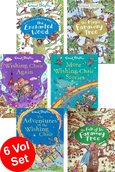 Magic Faraway Tree & The Wishing Chair Series (6 Vol Set)