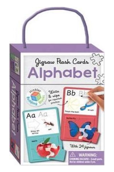 Jigsaw Flash Cards: Alphabet: Building Blocks