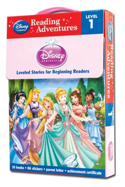 Disney Princess Reading Adventures Level 1 Boxed Set