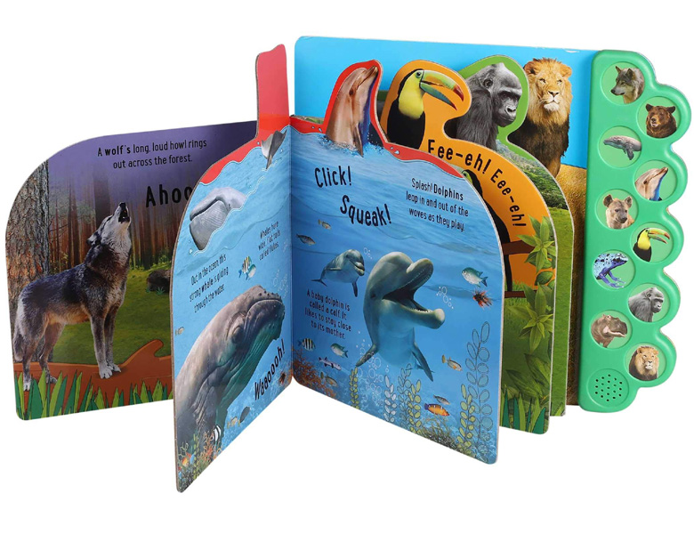 Growl with the Animals! 10 Animal Sounds (Discovery Kids) Board Book