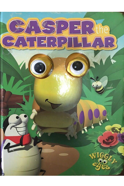 Casper The Caterpillar (Wiggly Eyes) (Board Book)