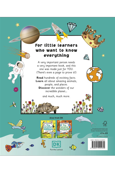 My Encyclopedia of Very Important Things: For Little Learners Who Want to  Know Everything | NA | DK Publishing| 9780241224939 - Bargain Book Hut  Online