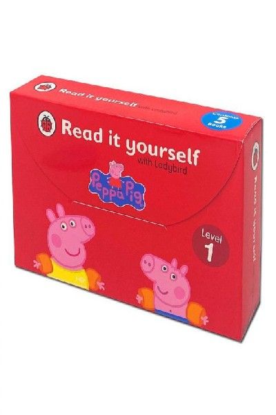 Peppa Pig Read it Yourself: Tuck Box (Level 1): 5 Peppa RIY Books in Tuck Box