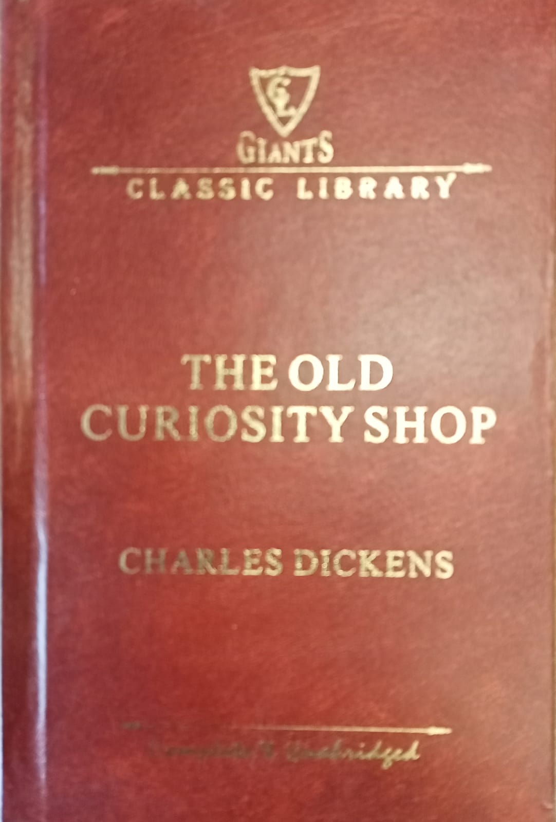 GCL: The Old Curiosity Shop
