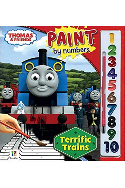 Thomas & Friends Paint by Numbers Terrific Trains