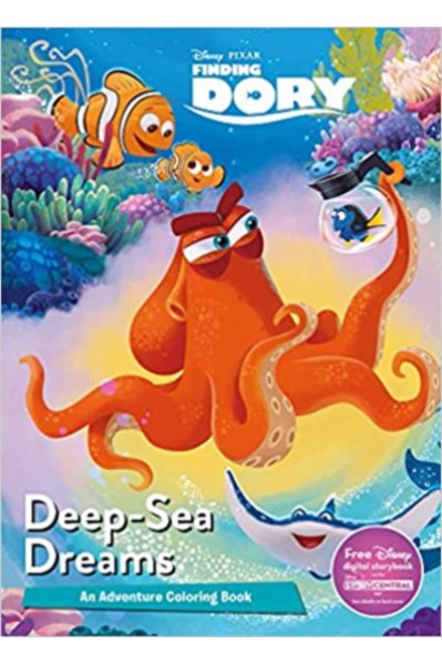 Disney Pixar : Finding Dory - Deep-Sea Dreams (An Adventure Colouring Book)