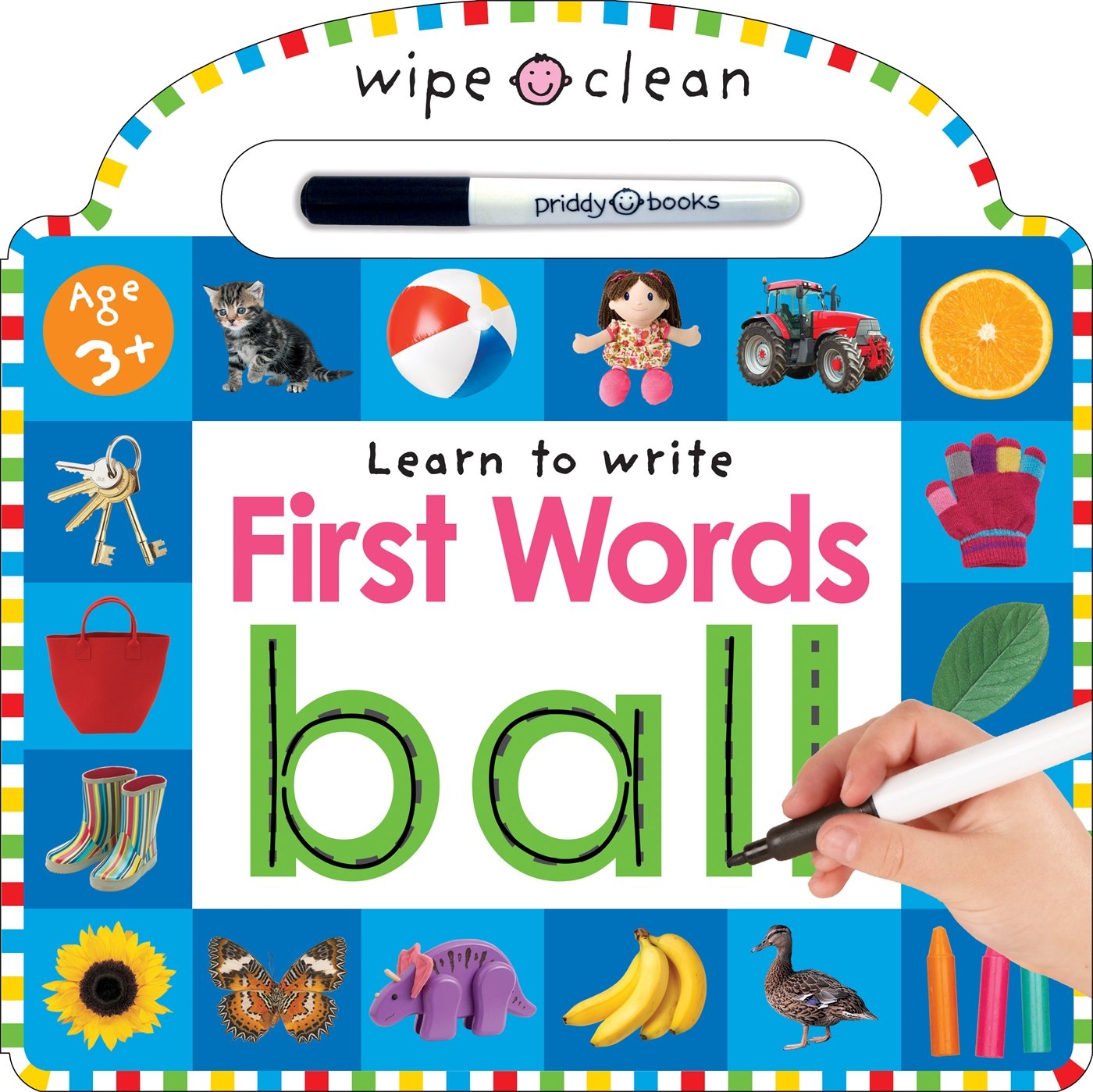 Wipe Clean: First Words - Board book