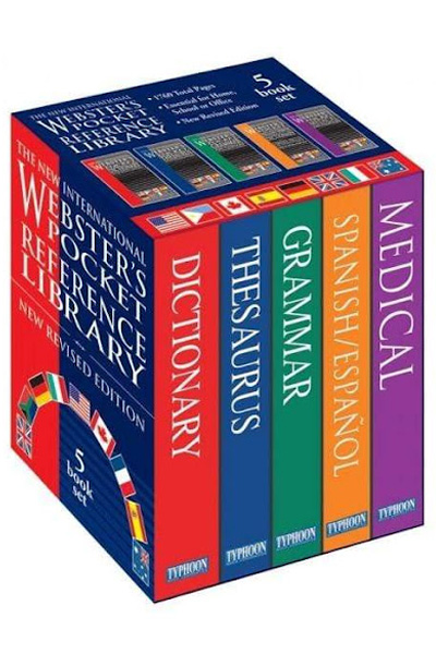 The New International Webster's Pocket Reference Library (Set of 5 Books)