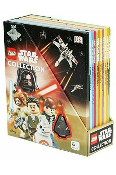 Lego Star Wars Collection - 10 Books Set (Board book with Limited Edition Minifigure)
