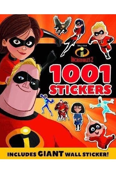 Disney Pixar - Incredibles 2: 1001 Stickers