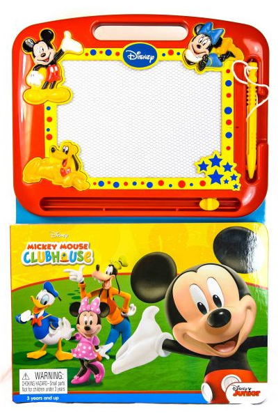 Disney Mickey Mouse Clubhouse: Learning Book with Magnetic Drawing Pad