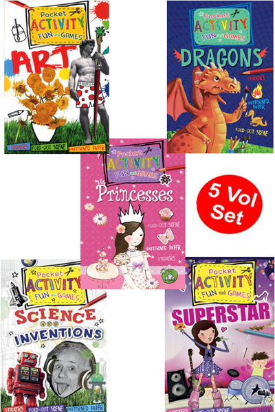 Pocket Activity Fun & Games Series (5 Vol Set)