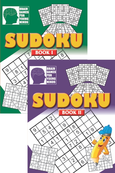 Brain Games for Young Minds: SUDOKU Series (2 Vol. Set)