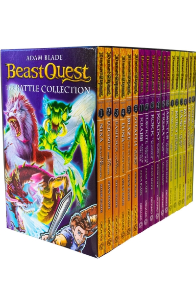 Beast Quest: The Battle Collection: 18 Books Box Set