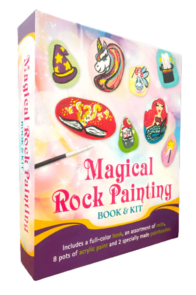 Magical Rock Painting: Book & Kit