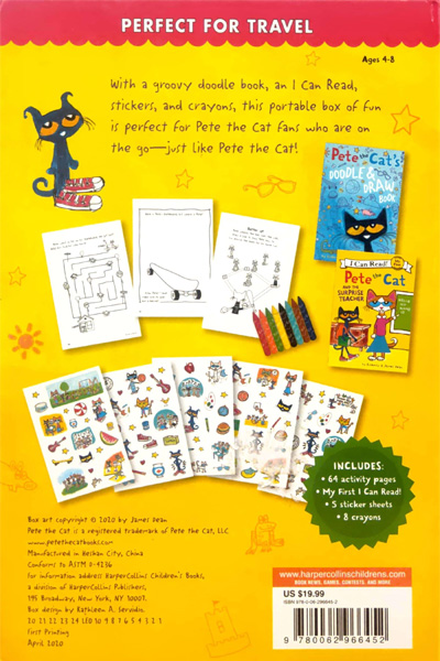 Pete the Cat: Take Along Activity Set image 2