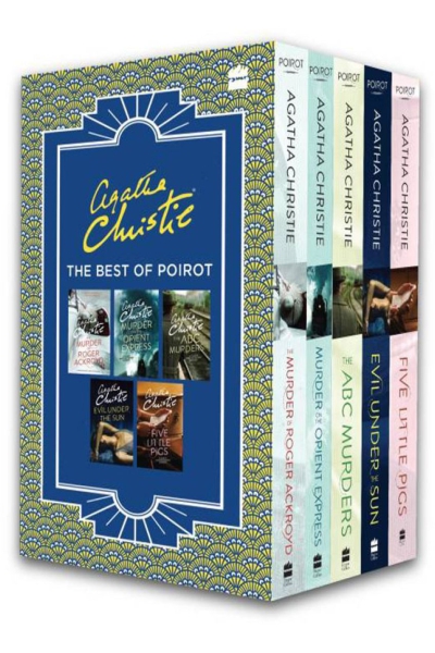 Agatha Christie: Best of Poirot: The Murder of Roger Ackroyd- Murder on the Orient Express- ABC Murders -Evil Under the Sun - Five Little Pigs