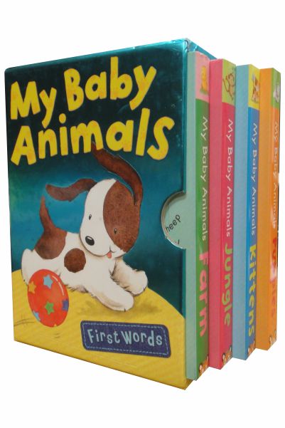 My Baby Animals : First Words (Set of 4 Board Books)