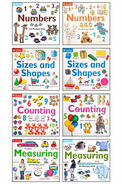 QED Start Maths (Set of 8 books)