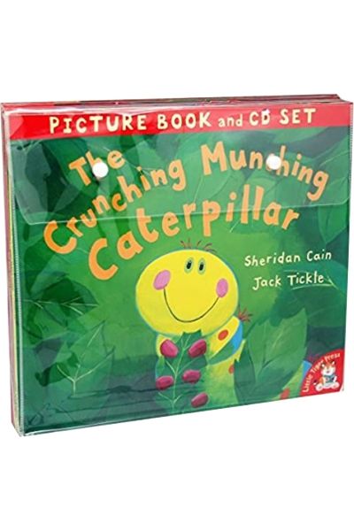 LT: Crunching Munching Caterpillar Picture Book + 9 Picture Books Set(10 Books and CD set)