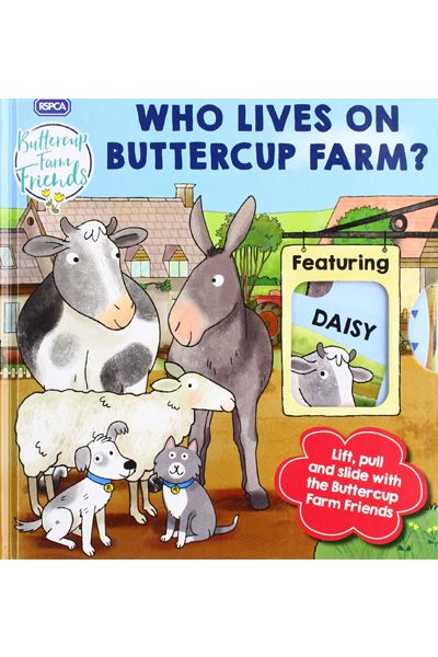RSPCA Buttercup Farm Friends: Who Lives on Buttercup Farm? (Novelty Board Book)