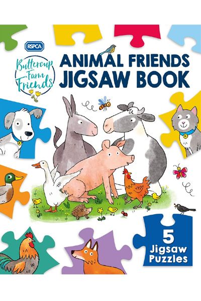 RSPCA Buttercup Farm Friends: Animal Friends Jigsaw Book (Jigsaw Boards Wb  Rspca) Books - Bargain Book Hut Online