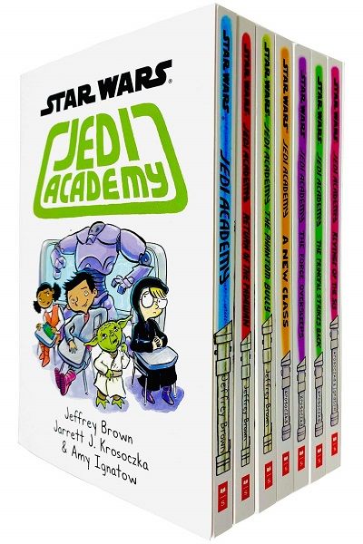 Star Wars Jedi Academy 7 Books Collection
