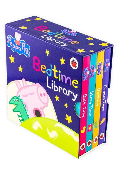 Bedtime Library Peppa Pig (4 Board Books Set)