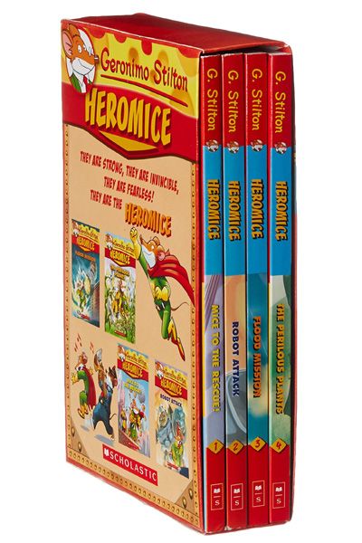 Geronimo Stilton - Heromice Boxset (4 Books Set)
