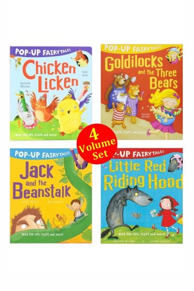 LT: Pop-up Fairytales Series Board Book (4 Vol Set)