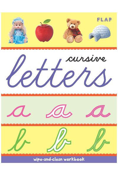 FLAP - Wipe and Clean Workbook - Cursive Letters Writing