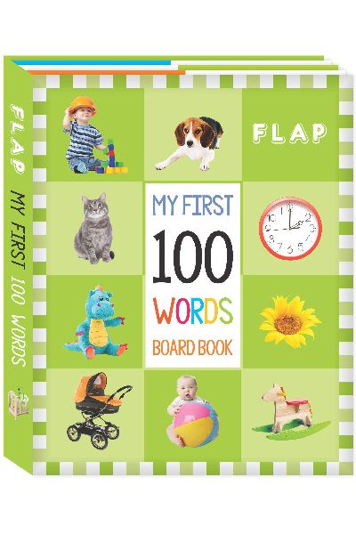 FLAP - My First 100 Words Board Book