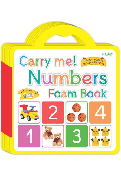 FLAP - Carry Me! Numbers Foam Book
