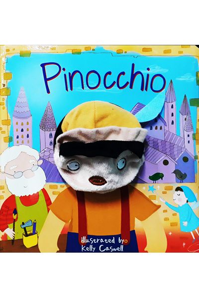 Large Hand Puppet Book: Pinocchio