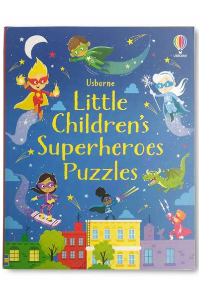 Usborne: Little Children's Superheroes Puzzles